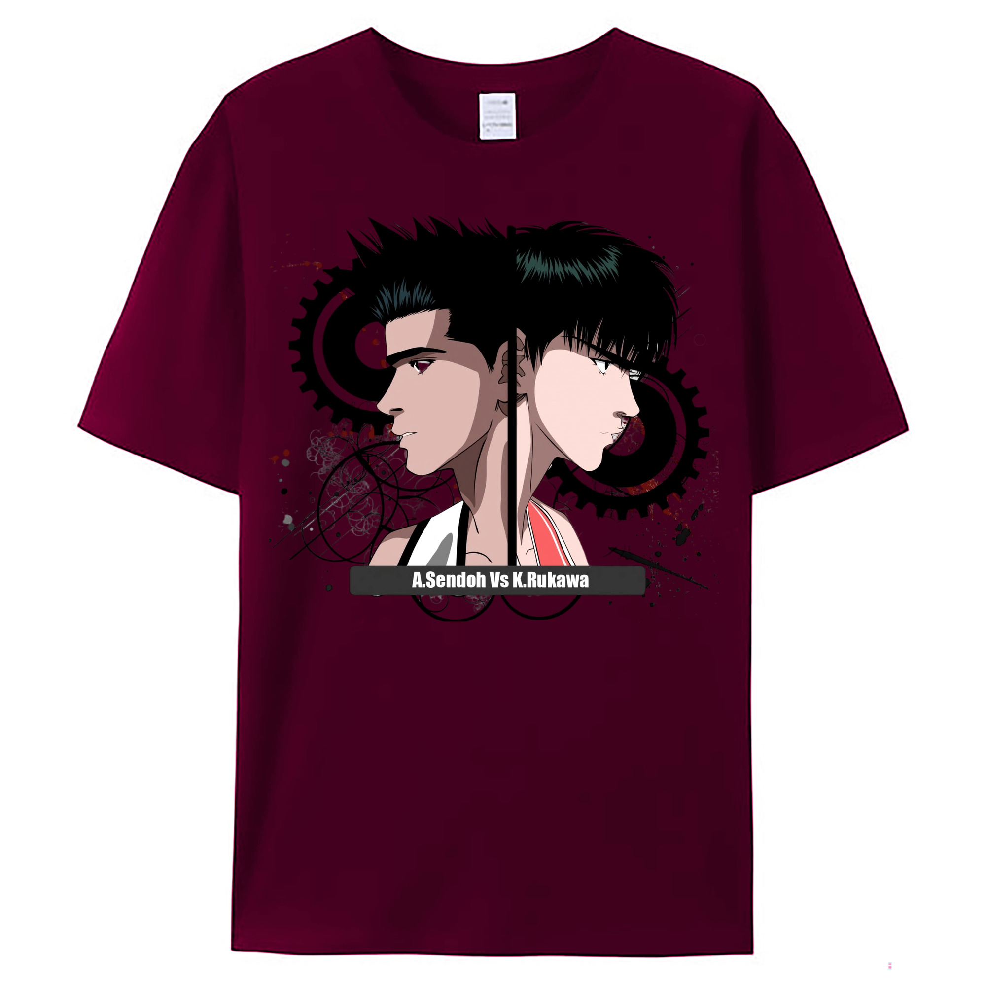 （画像用） SLAM DUNK／スラムダンク レディースカジュアルプリントTシャツ（綿100％）